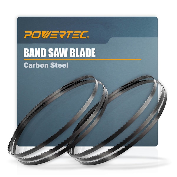 Powertec 62 in L, 1/2 in W, 14 TPI, High Carbon Steel, 0.014 in Thick, 2 PK - 13135-P2