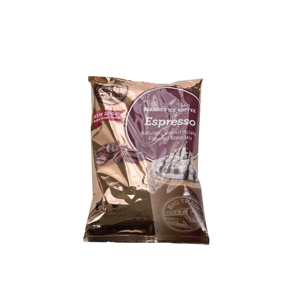 Big Train Big Train Espresso Blended Ice Coffee Powdered Drink Mix 3.5lbs, PK5 - BT.610885