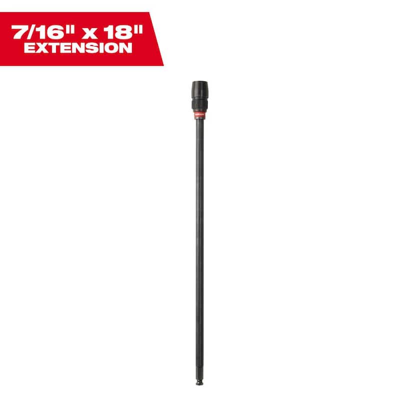 Milwaukee 18 pulgadas x 7/16 pulgadas Extensión Universal QUIK-LOK Bit - 48-28-1050