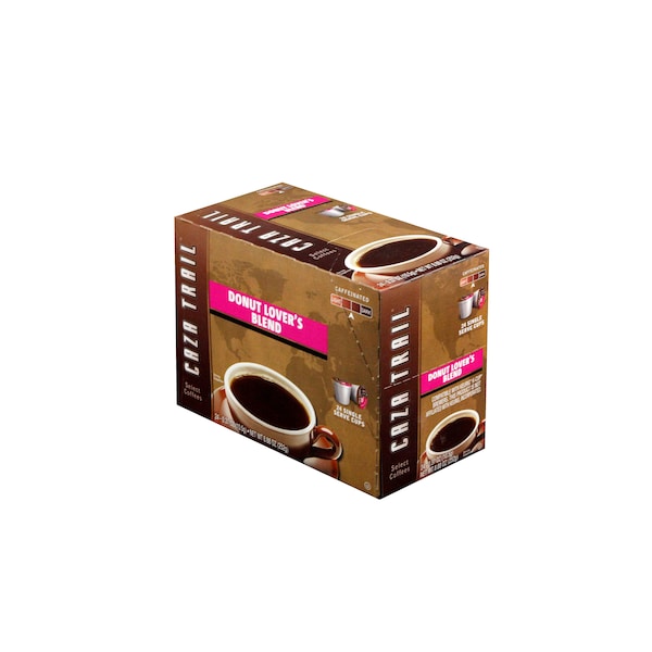 Caza Trail Caza Trail Single Cup Donut Shop Blend Coffee, PK96 - 12G77134221