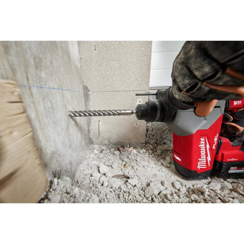 Milwaukee SDS+ 4CT MX4 3/4 in. x 10 in. x 12 in. - 48-20-8215 - Milwaukee broca SDS+ 4CT MX4 de 3/4 pulg. x 10 pulg. x 12 pulg.