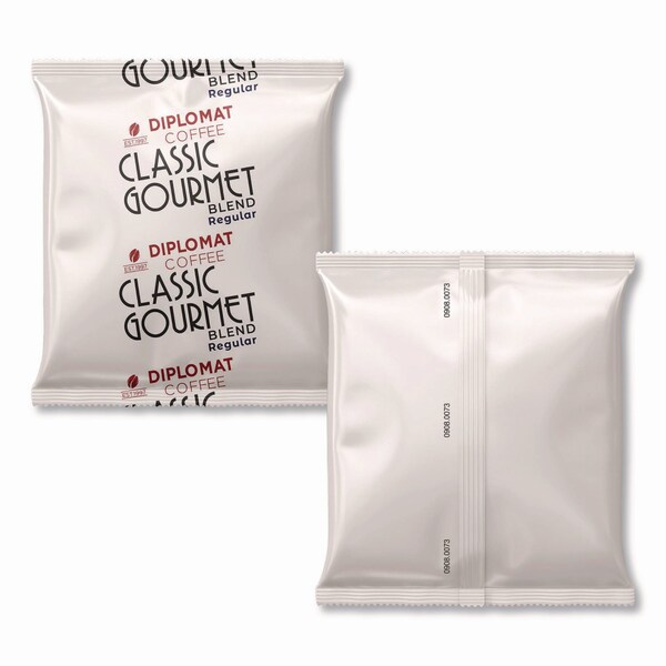 Diplomat Coffee Classic Frac Pack, 2.5 oz, 100PK - C-LC-CG2.5-100R