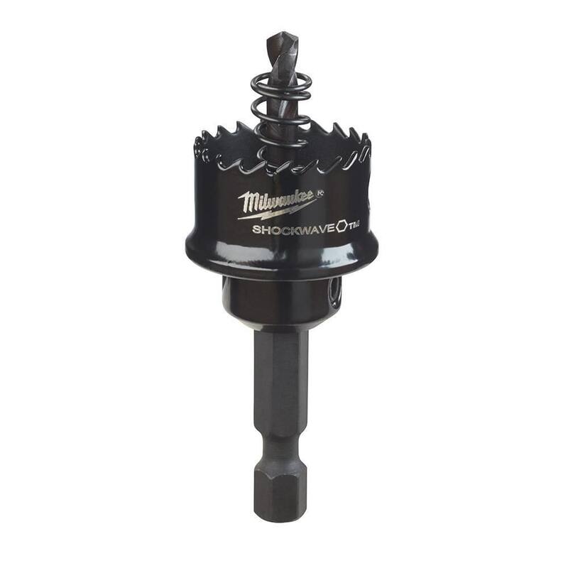 Broca para sierra de agujero Milwaukee SHOCKWAVE IMPACT DUTY de 7/8 pulgadas - 49-56-9810