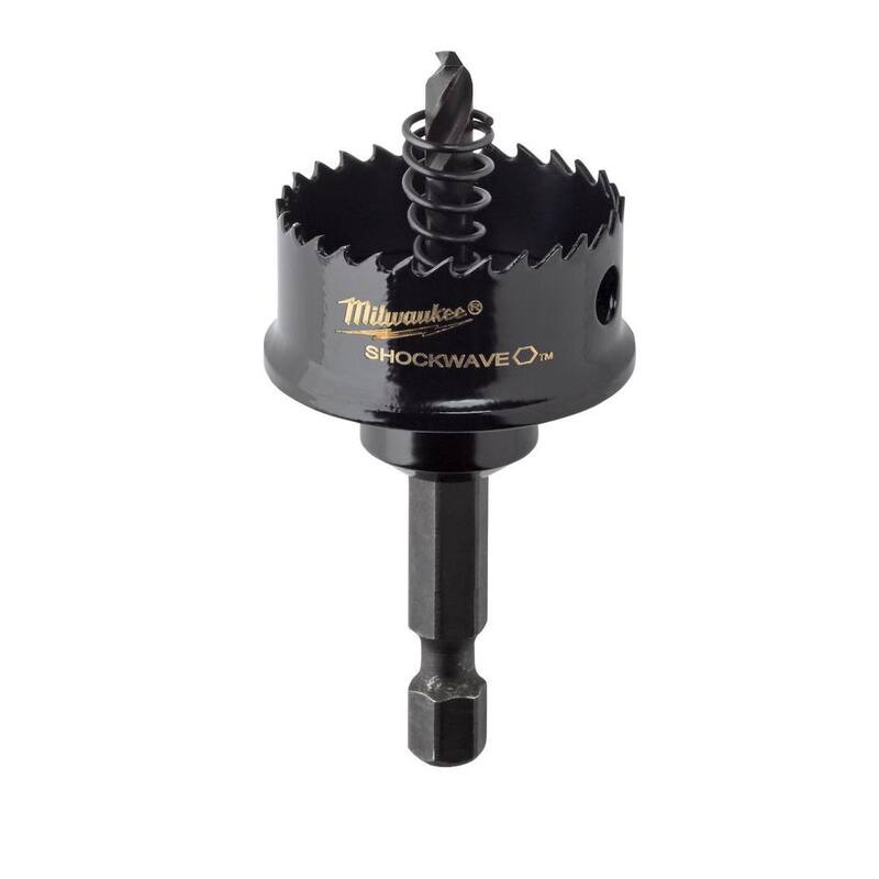 Broca para sierra de agujero Milwaukee SHOCKWAVE IMPACT DUTY de 7/8 pulgadas - 49-56-9810