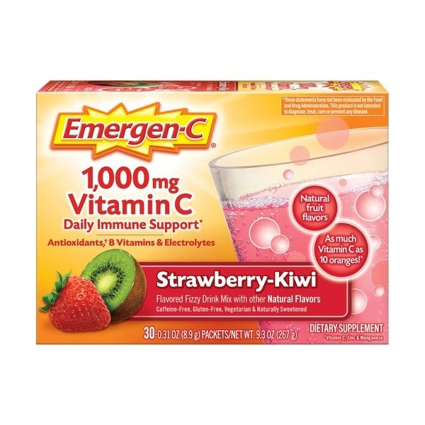 Glaxosmith Kline Cnsmr Hlth Dietary Supplement, Strawberry Kiwi, 0.31 oz, Pink - GKC30319