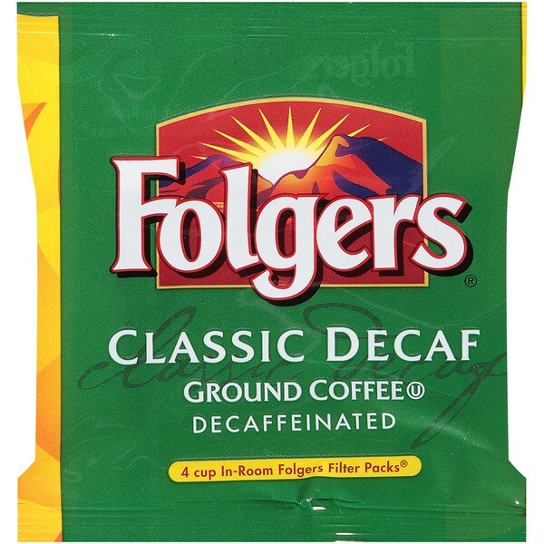 Folgers Folgers Decaffeinated In Room Coffee .6 oz., PK200 - 2550006547