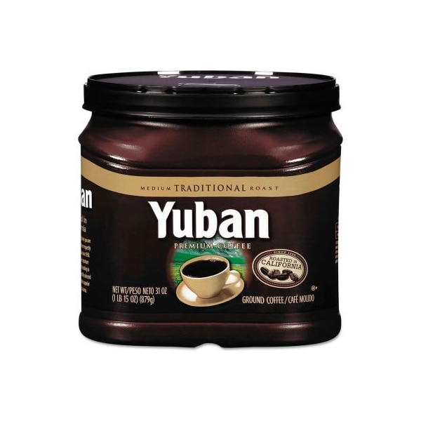 Yuban Yuban Arabica Original Premium Coffee, Regular, 31 oz., Arabica Beans - YUB04707
