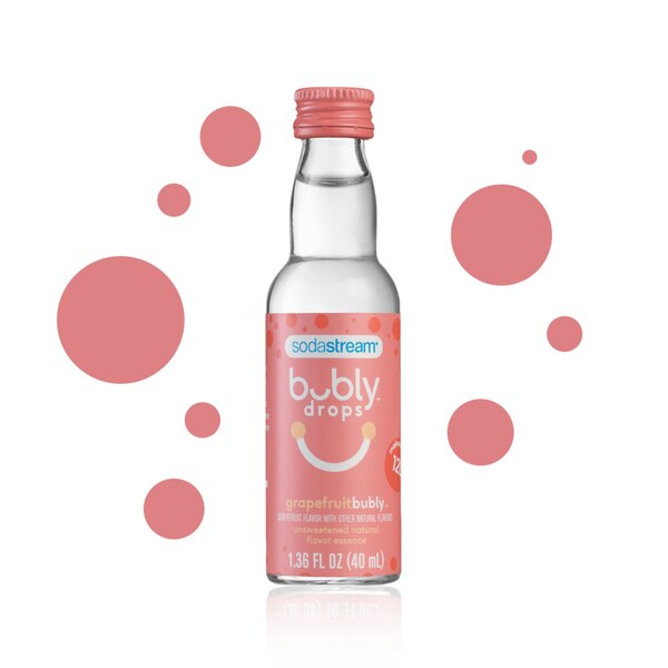 Sodastream SodaStream Bubly drops Pink Grapefruit Fruit Drops 1.36 oz 1 pk - 1025206010