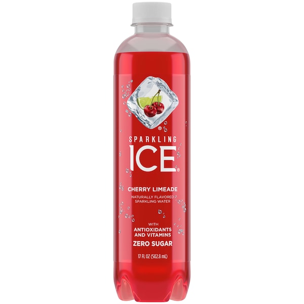 Sparkling Ice Sparkling Ice Cherry Limeade Sparkling Water 17 oz. Bottle, PK12 - FG00066