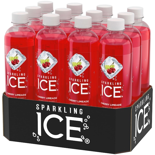 Sparkling Ice Sparkling Ice Cherry Limeade Sparkling Water 17 oz. Bottle, PK12 - FG00066