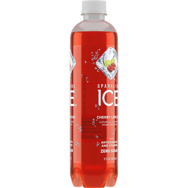 Sparkling Ice Sparkling Ice Cherry Limeade Sparkling Water 17 oz. Bottle, PK12 - FG00066