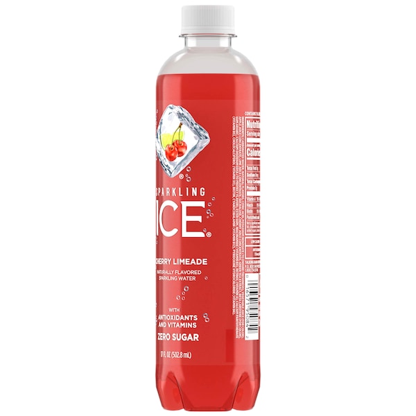Sparkling Ice Sparkling Ice Cherry Limeade Sparkling Water 17 oz. Bottle, PK12 - FG00066