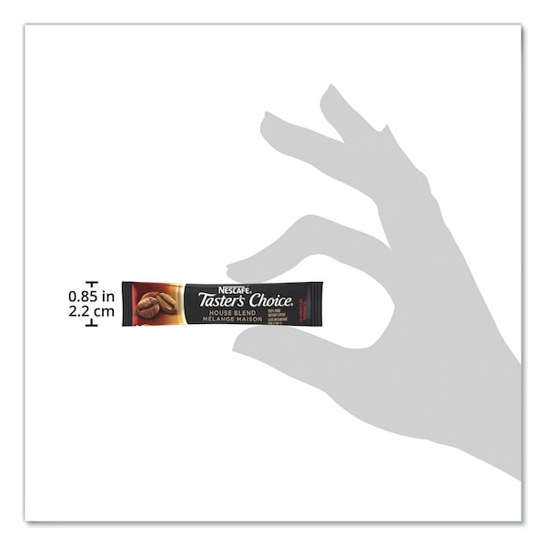 Nescafe Taster's Choice Stick Pack, House Blend, .06 oz, PK480 - 15782CT