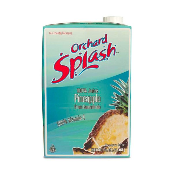 Orchard Splash Orchard Splash-46 oz. RTD Pineapple 100%, PK12 - 46050