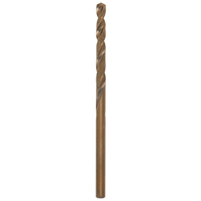 Broca de torsión helicoidal roja de cobalto de 5/32 pulgadas de Milwaukee - 48-89-2307