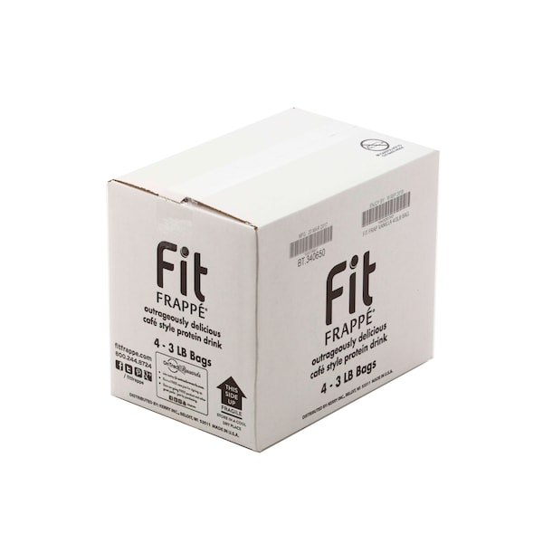 Big Train Big Train Fit Frappe Vanilla Protein Drink Mix 3lbs, PK4 - BT.340650