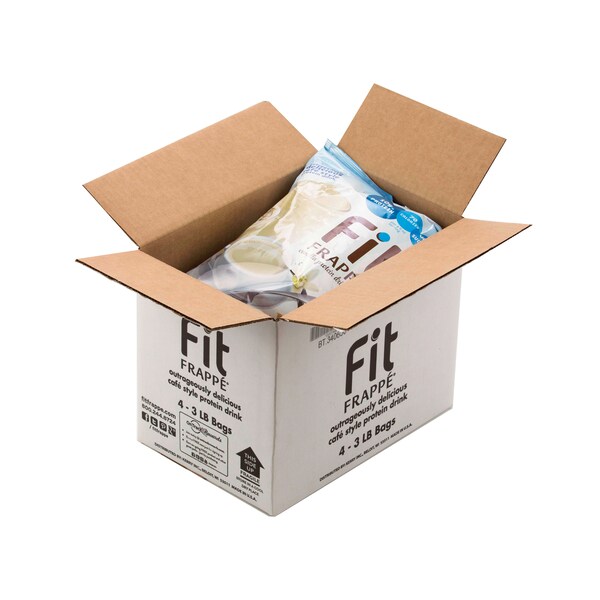 Big Train Big Train Fit Frappe Vanilla Protein Drink Mix 3lbs, PK4 - BT.340650