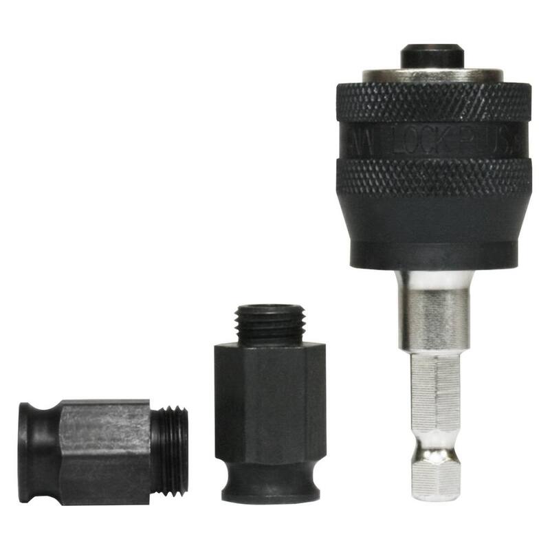 DIABLO 7/16 pulg. SnapLock Plus Sistema de Mandril de Sierra de Orificio con Expulsión Rápida de Tapón - DHSAR500