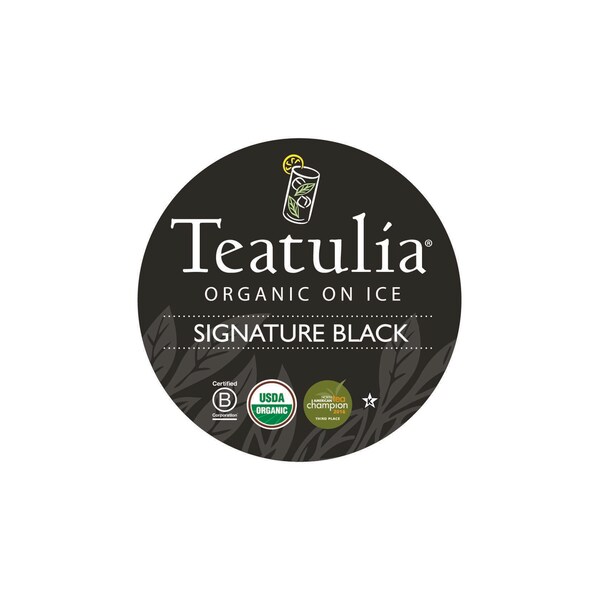 Teatulia Organic Teas Signature Black Iced Tea, PK24 - IT-BLAC-24