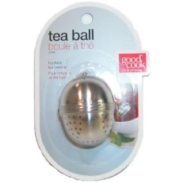 Good Cook 25090 Stainless Steel Tea Ball With Hang Chain, 4PK - 842395