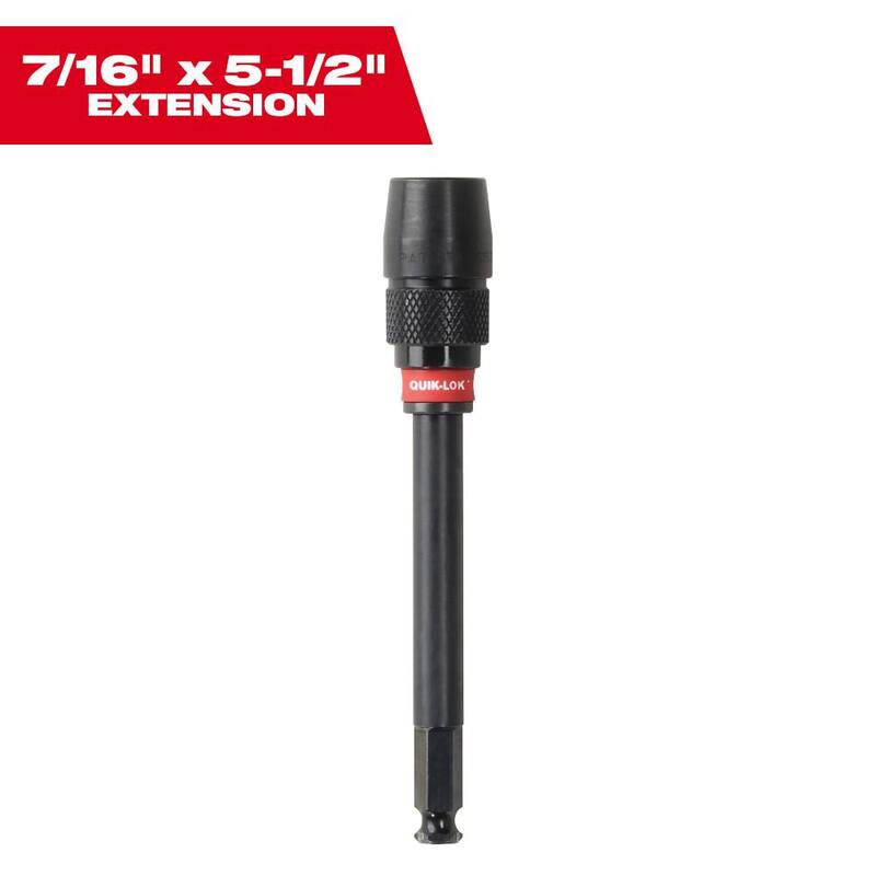 Milwaukee 5-1/2 pulgadas x 7/16 pulgadas Extensión Universal QUIK-LOK Bit - 48-28-1030