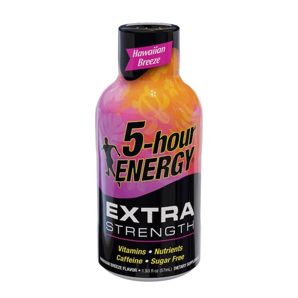 5 Hour Energy 5-hour Energy Hawaiian Breeze Sugar Free Hawaiian Breeze Energy Shot 1.93 oz - 739185