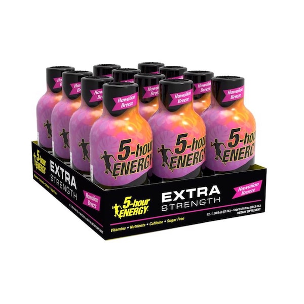 5 Hour Energy 5-hour Energy Hawaiian Breeze Sugar Free Hawaiian Breeze Energy Shot 1.93 oz - 739185