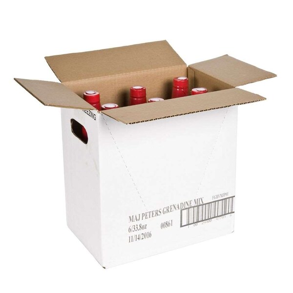 Major Peters Major Peters' Grenadine Cocktail Mix 33.8 oz., PK6 - FGBVMJP01