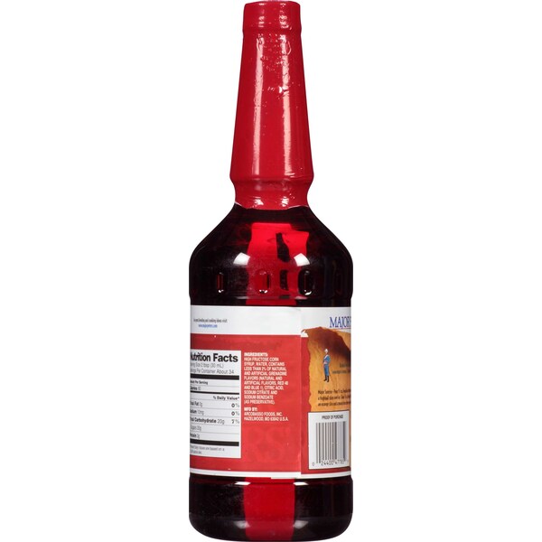 Major Peters Major Peters' Grenadine Cocktail Mix 33.8 oz., PK6 - FGBVMJP01