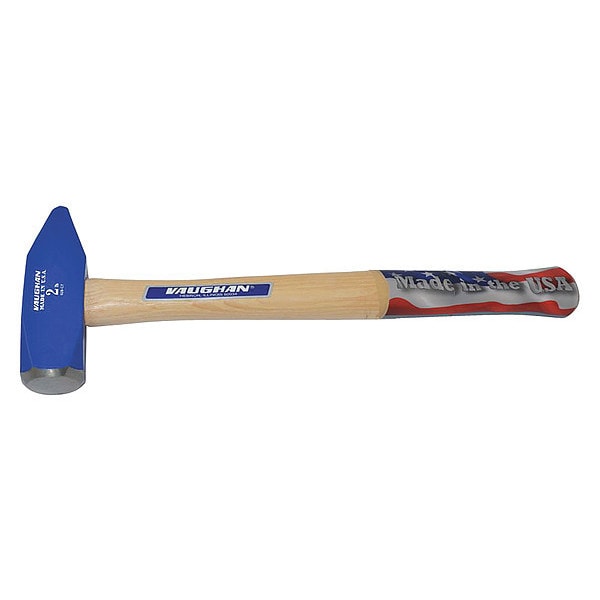 Vaughan Cross Pein Hammer, 2 lb., 14-1/2, Hickory - S32