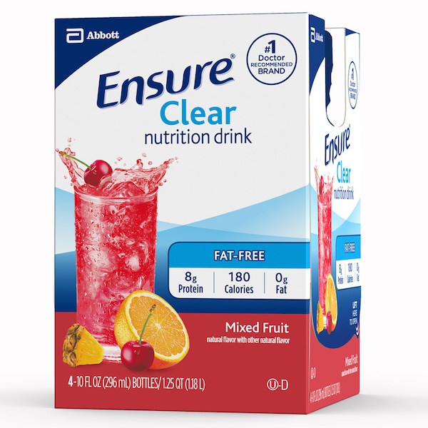 Ensure Ensure Clear Drink Mixed Fruit 10 Fl oz., PK12 - 62479