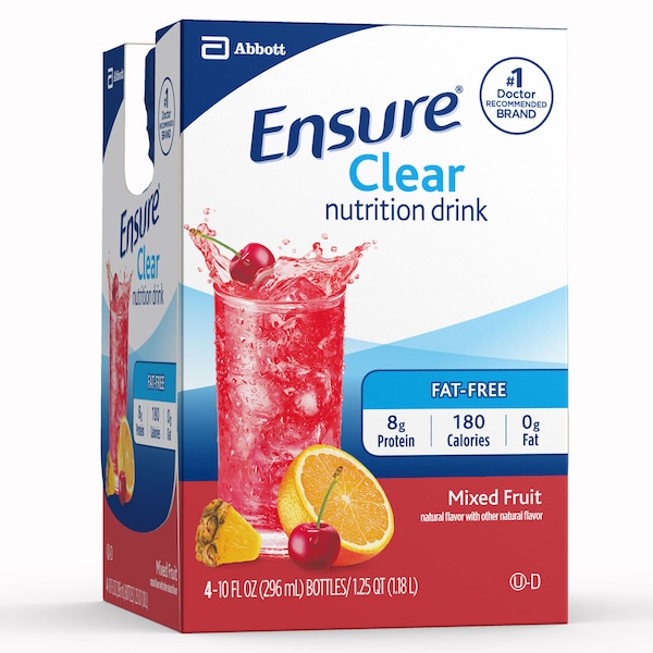 Ensure Ensure Clear Drink Mixed Fruit 10 Fl oz., PK12 - 62479