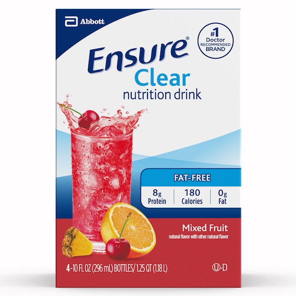 Ensure Ensure Clear Drink Mixed Fruit 10 Fl oz., PK12 - 62479