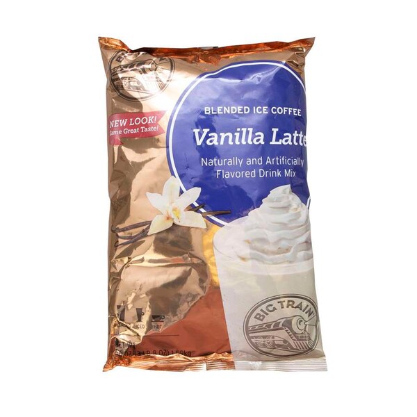 Big Train Big Train Vanilla Latte Blended Ice Coffee Mix 3.5lbs, PK5 - BT.610820