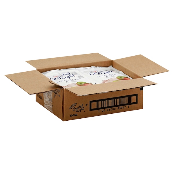 Crystal Light Crystal Light Strawberry Kiwi Beverage Mix Packet Makes 2 gal., PK12 - 83947