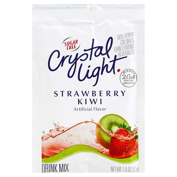 Crystal Light Crystal Light Strawberry Kiwi Beverage Mix Packet Makes 2 gal., PK12 - 83947