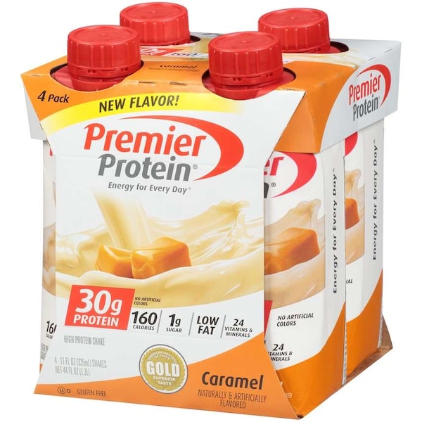 Premier Protein Premier Protein Protein Caramel Shake Dream Cup 11 fl. oz., PK12 - P2A010304IS0501