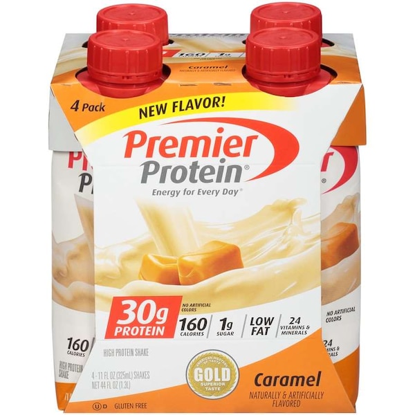 Premier Protein Premier Protein Protein Caramel Shake Dream Cup 11 fl. oz., PK12 - P2A010304IS0501