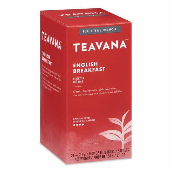 Starbucks Teavana Tea Bags, English Breakfast, 0.09 oz, 24PK - SBK13087
