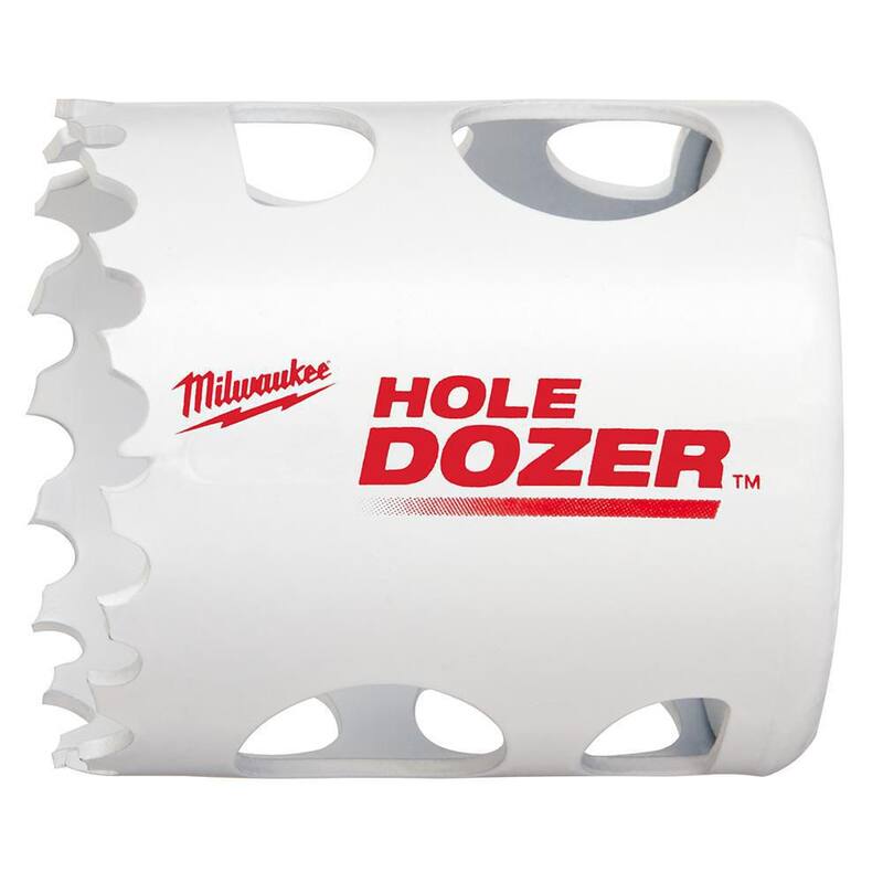 Milwaukee 1-3/4 pulgadas Hole Dozer Sierra de corona bimetálica - 49-56-9621