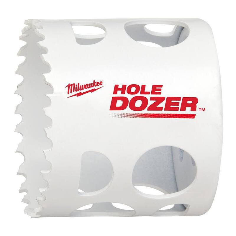 Broca perforadora bimetálica Milwaukee de 2-1/8 pulgadas - 49-56-9626