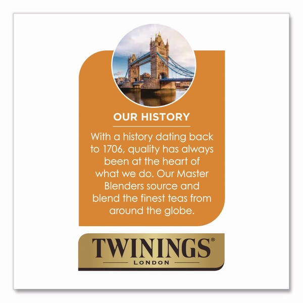 Twinings Tea K-Cups, Pure Camomile, 0.11 oz, 24PK - TNA85790