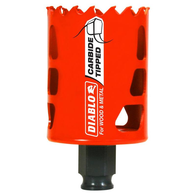 Broca de corona de carburo de 2 pulgadas con profundidad de corte de 2-3/8 pulgadas - DHS2000CT