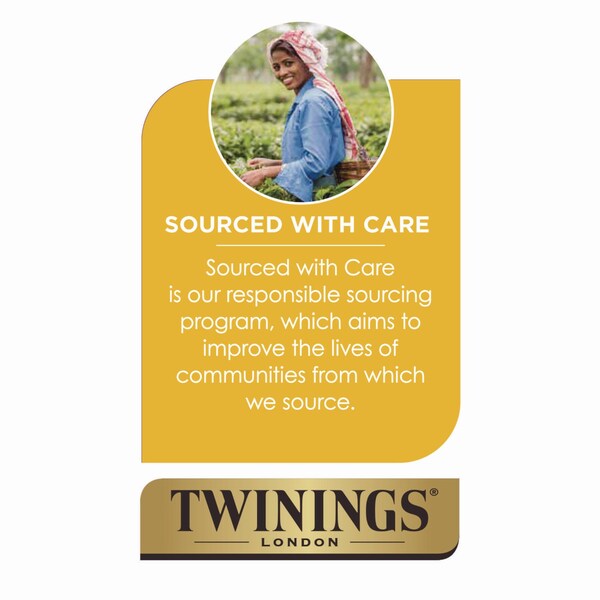 Twinings Probiotics Lemon and Ginger Herbal Tea Bags, 0.05 oz, 18PK - TNA95223