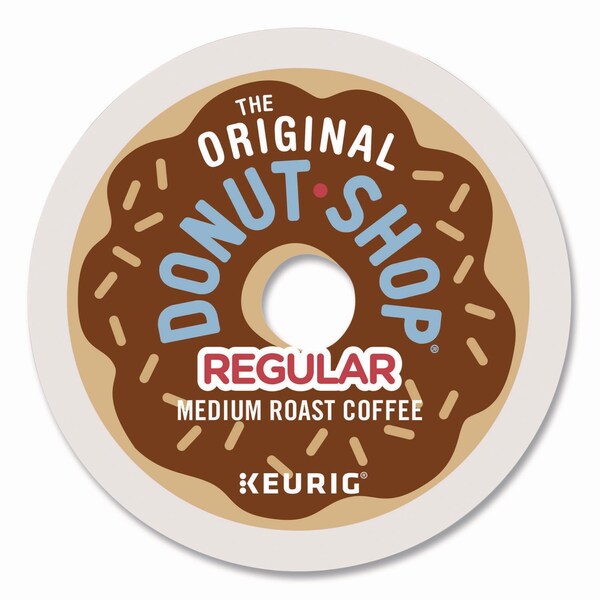The Original Donut Shop Donut Shop Coffee K-Cups, Regular, 0.39 oz, 48PK - 5000356558