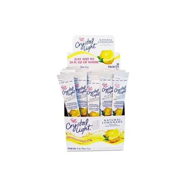 Five Star Distributors CrystalLig, Flavored Drink Mix, Lemonade, 30, 30PK - 79600