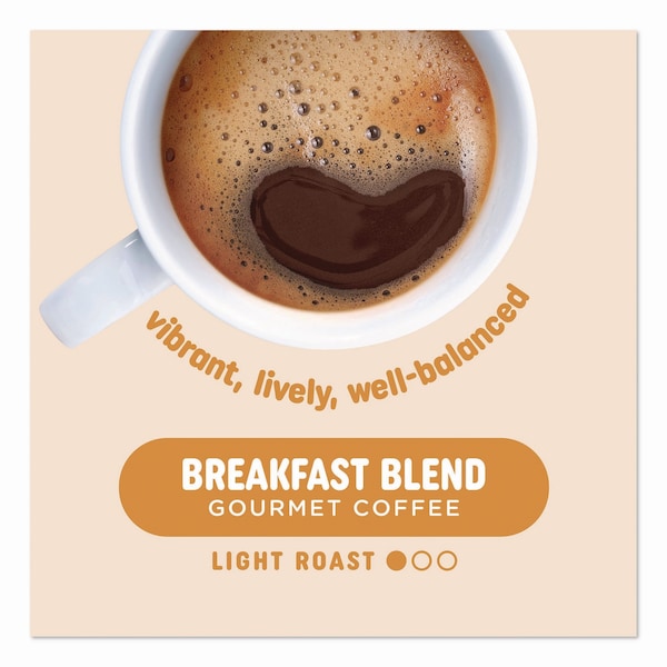 Pick Me Up Provisions Breakfast Blend Coffee K-Cups, 24PK - 5000381024