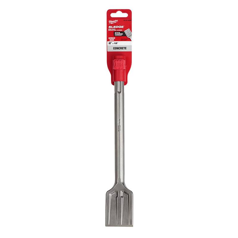 Martillo 2 pulgadas x 12 pulgadas Cincel de raspado SLEDGE SDS-MAX - 48-62-4089
