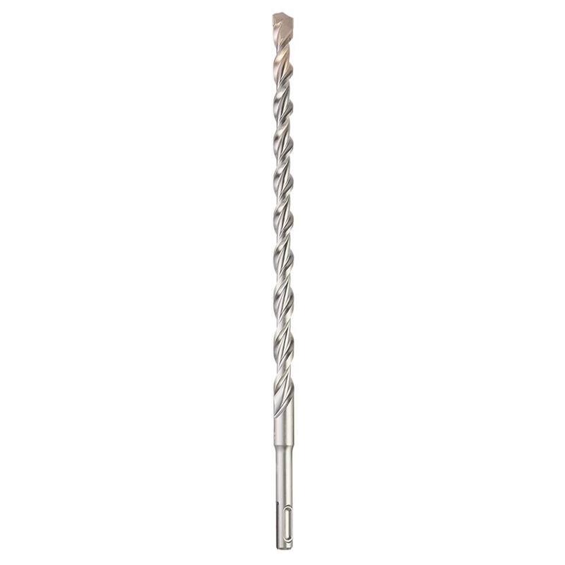Broca de carburo SDS-PLUS de 2 cortes de 3/8 pulgadas x 12 pulgadas de Milwaukee - 48-20-8254.