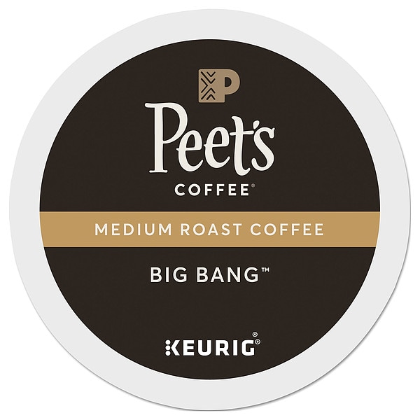 Green Mountain Coffee Coffee, Big Bang™, Pod, Caffeinated, Ground, 9.46 oz, 22 PK - 6664